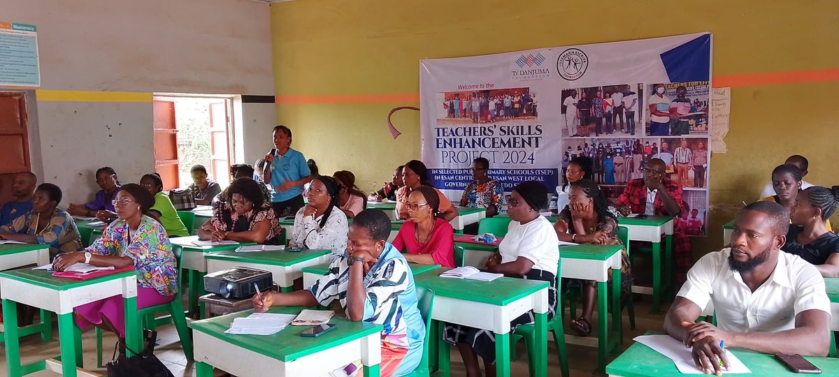 The TY Danjuma Foundation, in collaboration with the Jose Maria Escriva Foundation, is advancing education in Esan Central and Esan West through the Teacher Skill Enhancement Project.