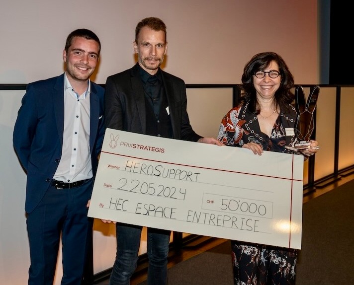EPFL_Park's tweet image. Our #Tech4Eva alumni are amazing! Congrats Giovanna Dipasquale and team! 👏👏👏 31st Prix Strategis crowns HeroSupport bit.ly/4dVvqBE via @startuptickerch #Swisstech #femtech