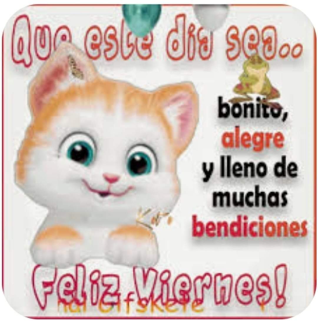 Buenos días que tengan un excelente día feliz viernes bendiciones #24may #VerdadDePueblo @4Freddy23 @AboDCausaJusta @almarevolucion1 @CampeonCuba2 @freddyp44055243 @luibustilloso @MaryuriRG @PascualinoFull