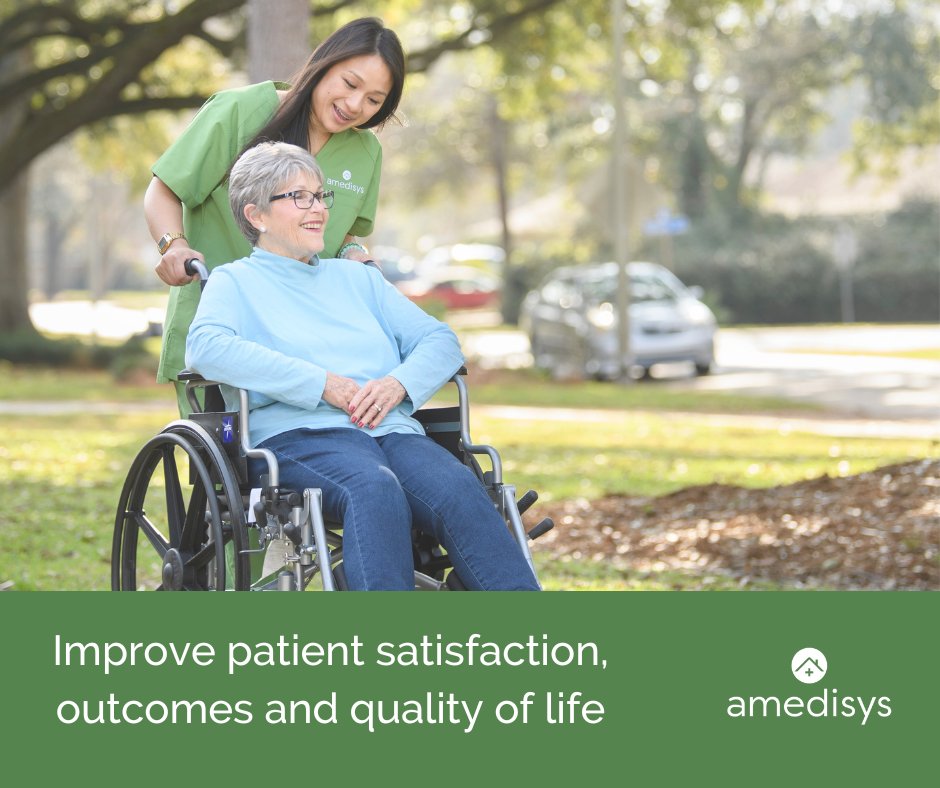 Choosing a quality at-home care provider is the first step to make sure patients get the care they need. Learn why Amedisys is the right choice for home health and hospice. hubs.li/Q02yk55B0..