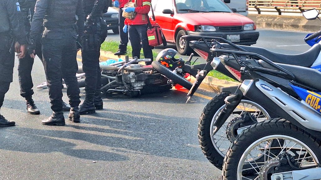 LO ÚLTIMO: Disparos en kilómetro 7.8 de Ruta al Atlántico. Un motociclista fallecido.
