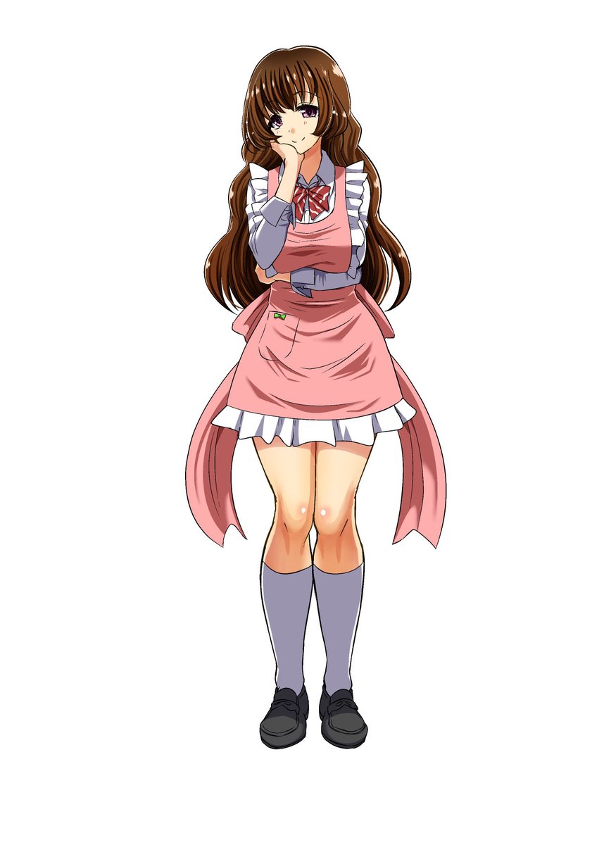 肌色黄金水「雫の転校生」キャラクター立ち絵① 