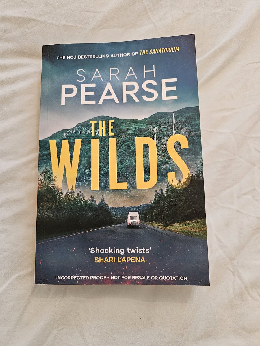 This lovely surprise #bookpost came today! Thank you @BooksSphere for my copy of #TheWilds @SarahVPearse Published on 16th July @LittleBrownUK #bookbloggers #bookX #bookTwitter