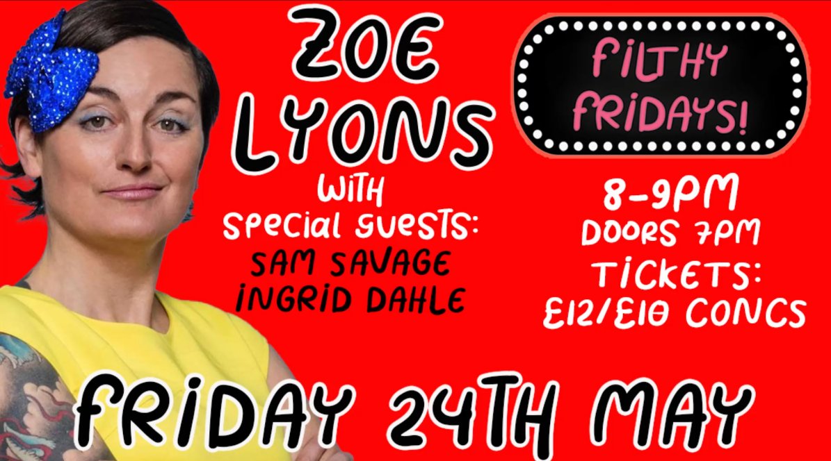 Tonight - tickets (while they last!) from brightonfringe.org/events/filthy-…