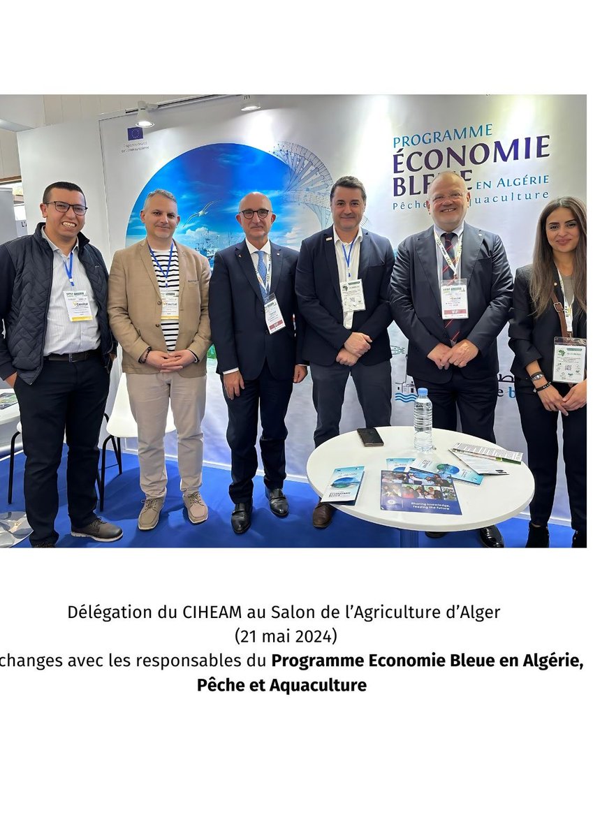 Une délégation du CIHEAM s’est rendue à Alger du 20 au 24 mai 2024 marquant ainsi une étape clé dans la coopération avec l'#Algérie @CIHEAMIAMM @CIHEAMBari @CIHEAMZaragoza @CIHEAM_MAICh @MAIBFTNComm