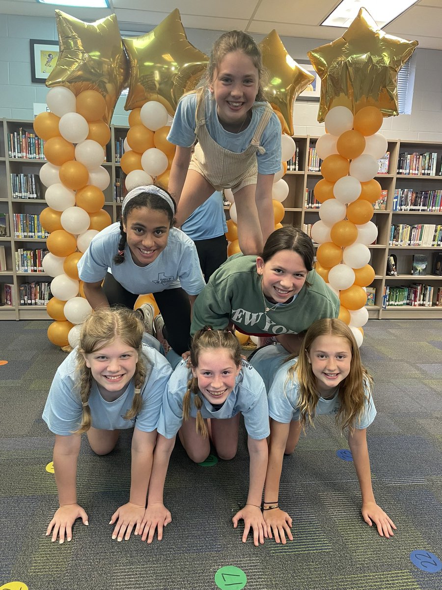 Thank you to our amazing 5th and 6th graders in our Library Club and CCE News Crew! They are such a kind, creative, and brilliant group of students. 🤩 @canyoncreekrisd #CCEelevate #librariesinRISD #RISDBelieves #RISDWeAreOne #CCEWeAreOne