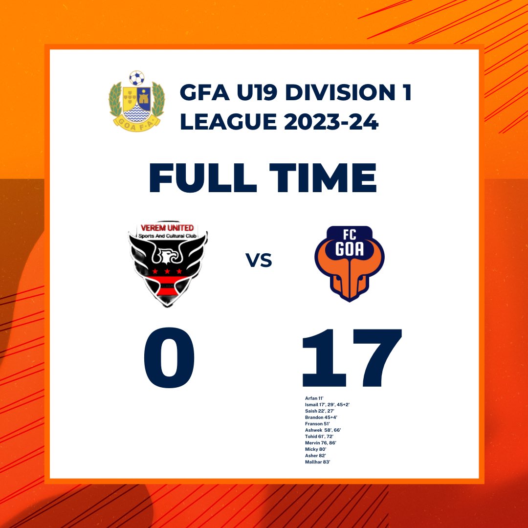 Utter Dominance at the Guirim ground as Young Gaurs away with 3 points and a resounding result! 🔥🤌🏻