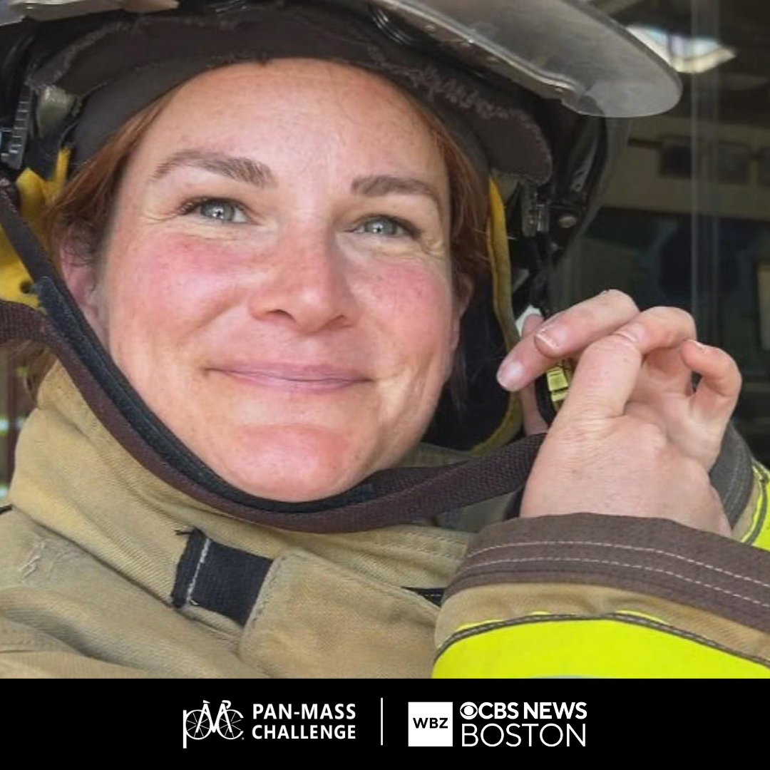 Maggie Rocha, 2-Year PMC, Team Professional Firefighters of Massachusetts rider, will be riding the PMC this August to raise funds and awareness for firefighters' increased risk of being diagnosed with cancer. Watch the full story from @wbz here. hubs.ly/Q02ynqPR0