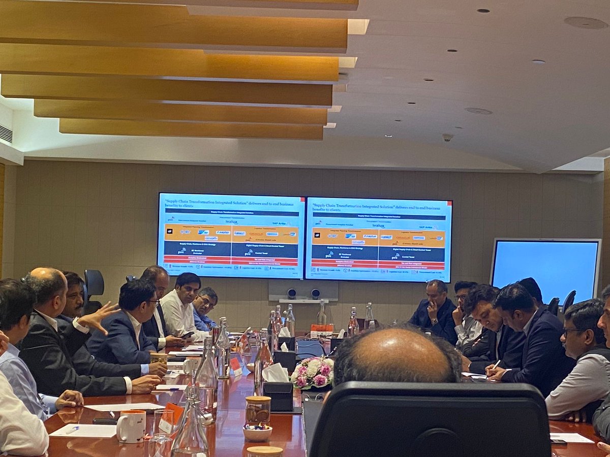 Glimpses from insightful discussions conducted at PwC India and Ivalua's roundtable on 'Demystifying digital procurement' which was attended by chief procurement officers (CPOs) and chief digital officers (CDOs) from various sectors. #ProcurementDigitalisation #BeTransformative