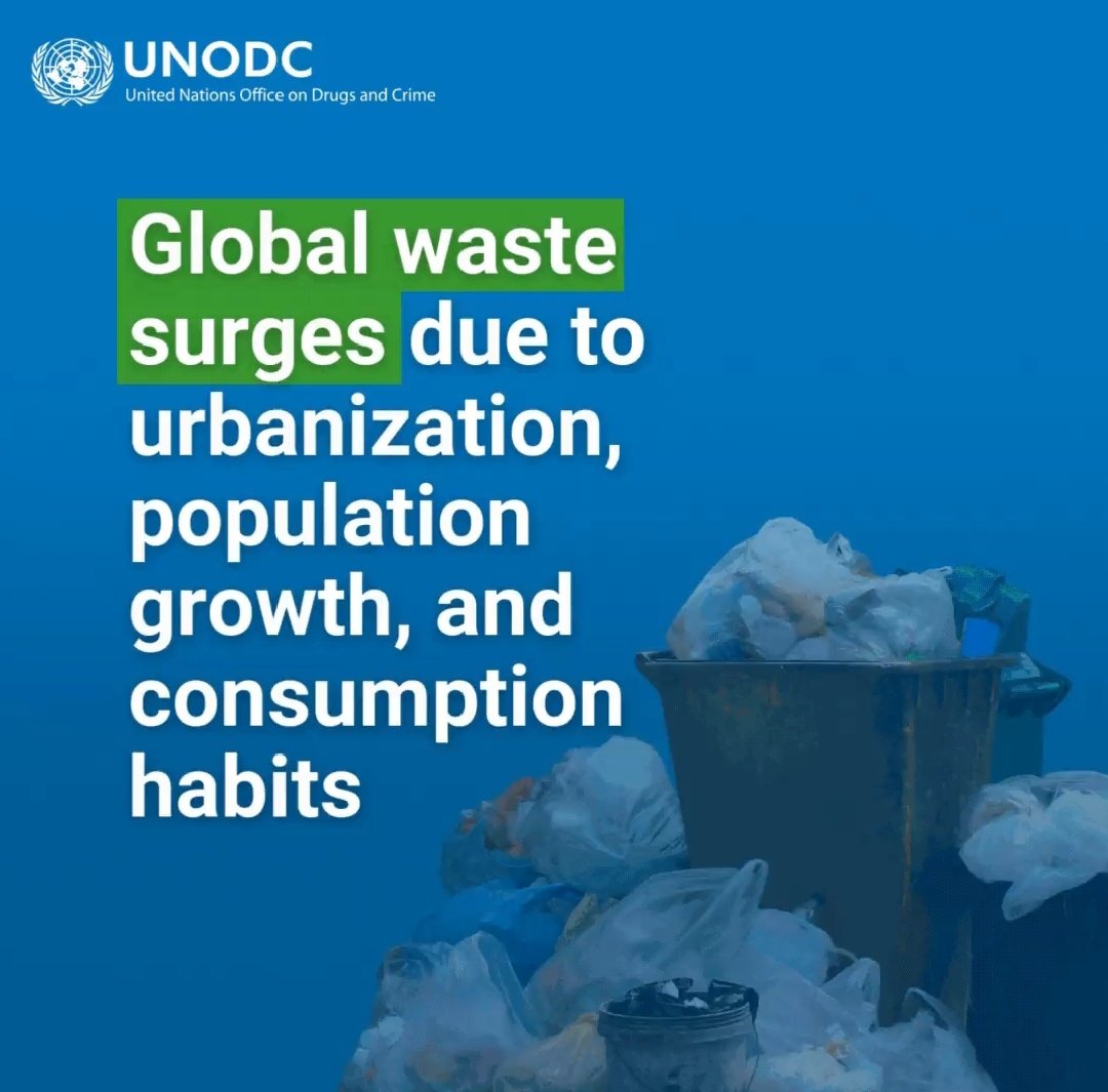 Reduce, reuse, redesign and repair - Let’s go circular 🔄 Transitioning to a circular economy model is paramount for achieving @GlobalGoalsUN. We need responsible waste management for a prosperous future for people and planet. Learn more bit.ly/43DamLJ #endENVcrime