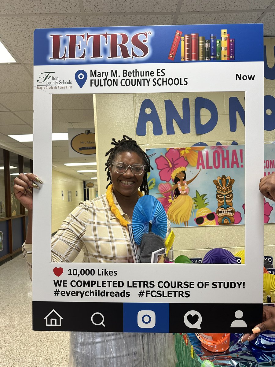 Have you ever seen a better Wave of Educators dedicated to improving literacy?!?📚<a href="/BethuneES/">Mary M. Bethune Elem</a> our village of educators stand PROUDLY beside the Science of Reading and LETRS!Congratulations Panthers for a job well done with Excellence🐾 #EveryChildReads