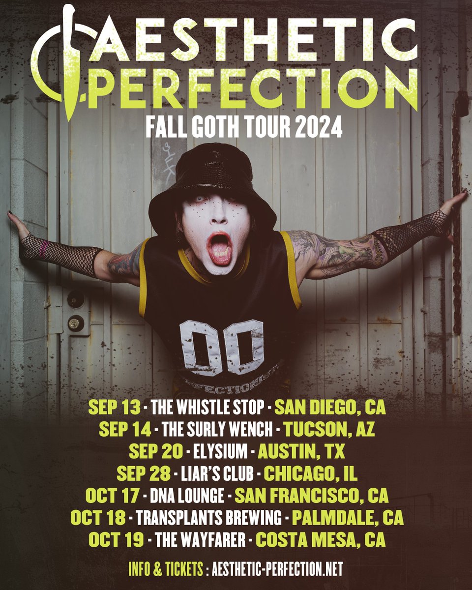 We're hitting the road this fall with Till Lindemann, who has again been kind enough to tap us as support. We are taking this rare opportunity to play a handful of headline shows on off-days.

Lord knows when or if we will be back, so don't sleep on tix. 

#industrialpop