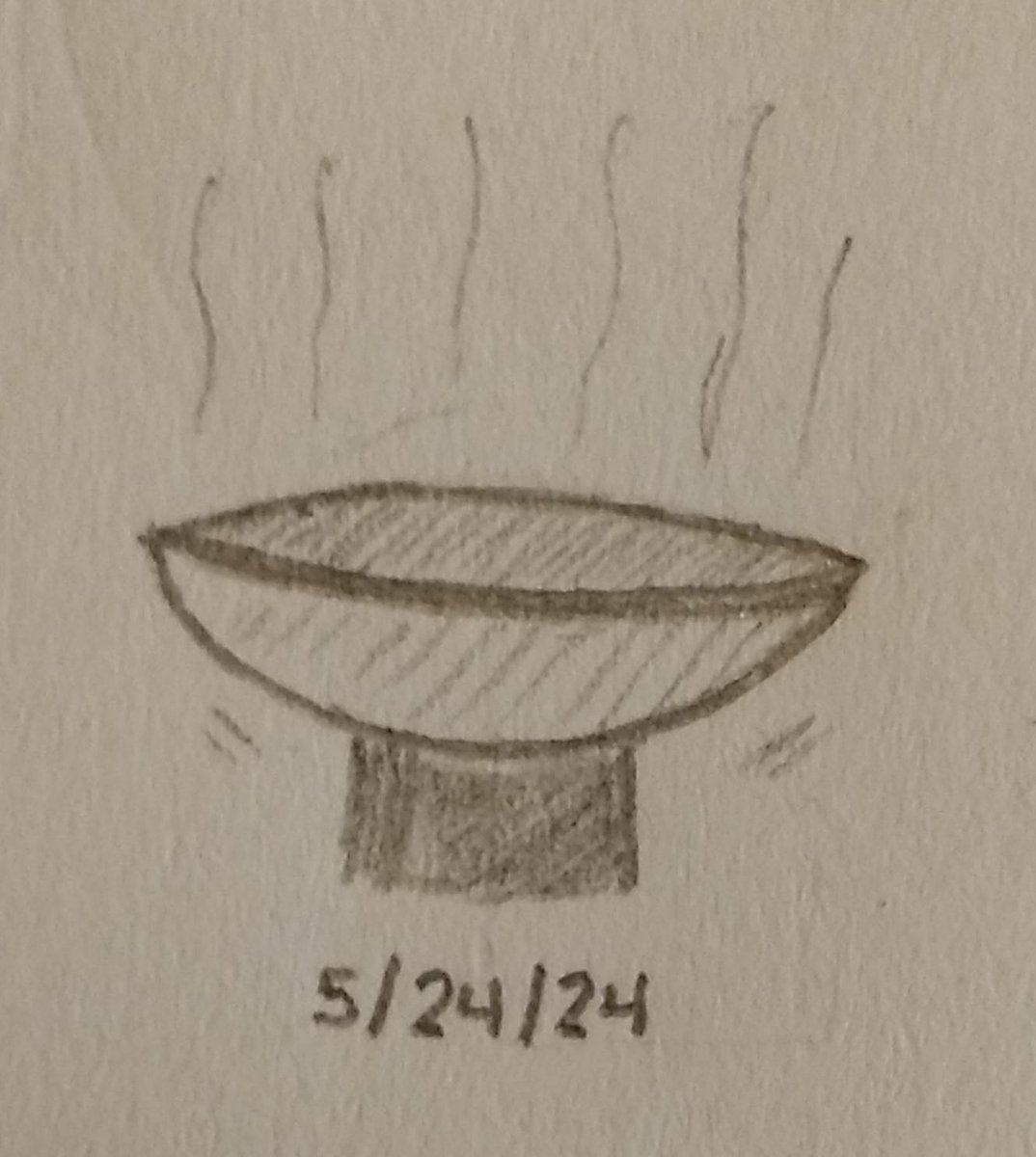 Any water this bowl holds anyone who looks in to scry on anyone they have a hair of. If you stare into it for too long, however, you may lose yourself in what it shows you as it absorbs your consciousness.
May 24th: Scrying Bowl