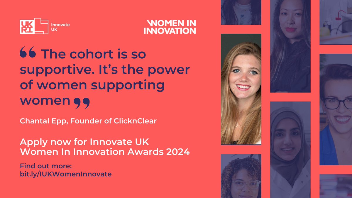 The @innovateUK Women in Innovation programme is supporting #WomaninInnovation who are looking to turbo-charge their business success. Catch up on the Briefing Event and find out more 👇 🔗 bit.ly/IUKWomenInnova… #WomenInnovate #WomenInBusiness #WomenInInnovation #GrantFunding