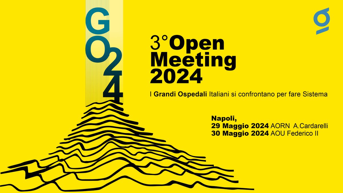 Docenti, ricercatori e professionisti dell'Università e della Azienda Ospedaliera Universitaria Federico II protagonisti del Terzo Open Meeting Grandi Ospedali, per la prima volta a Napoli dopo le tappe di Firenze e Roma. #grandiospedali 
Info: shorturl.at/Z617O