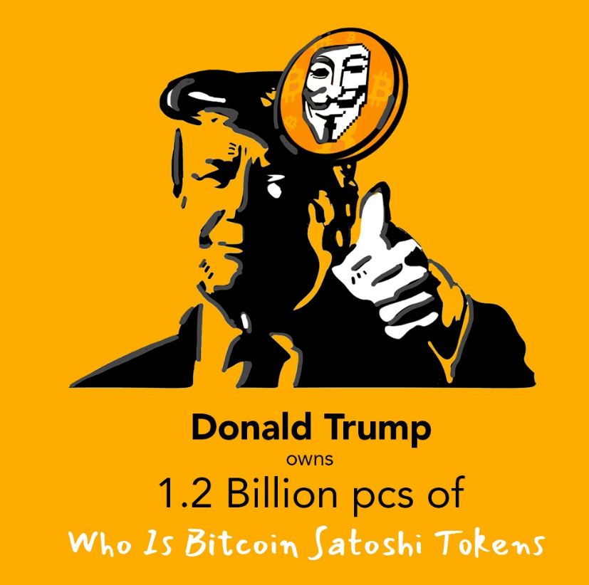 Indexx_ai's tweet image. 1.2 BILLION Who Is Bitcoin Satoshi (WIBS) tokens owned by @realDonaldTrump's wallet! 🤑📷

 #WIBS is now in the hands of a former president!  

Don't miss out on this revolutionary memecoin – join the movement and get your share before it's too late!  Buy token on presale at