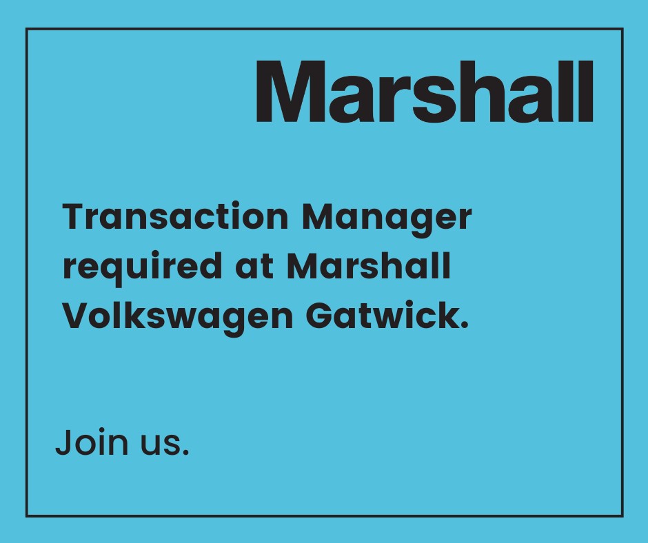 #Transaction Manager required at Marshall #Volkswagen #Gatwick. To find out more and to apply online see > ce0572li.webitrent.com/ce0572li_webre… #jobs