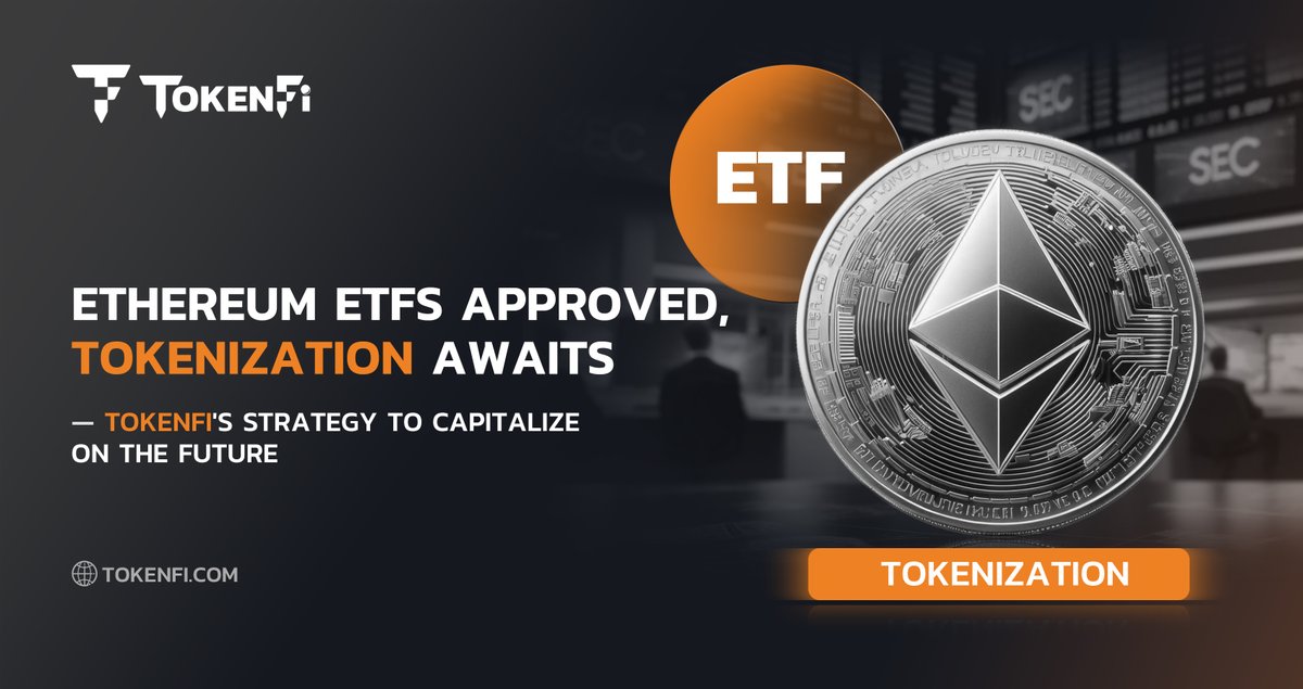 With the ETH ETF now approved, many anticipate the focus will shift to the next major step: #tokenization, as envisioned by BlackRock CEO Larry Fink. Explore why #TokenFi is uniquely positioned to capitalize on this sector, projected to reach $16 trillion in the coming years.