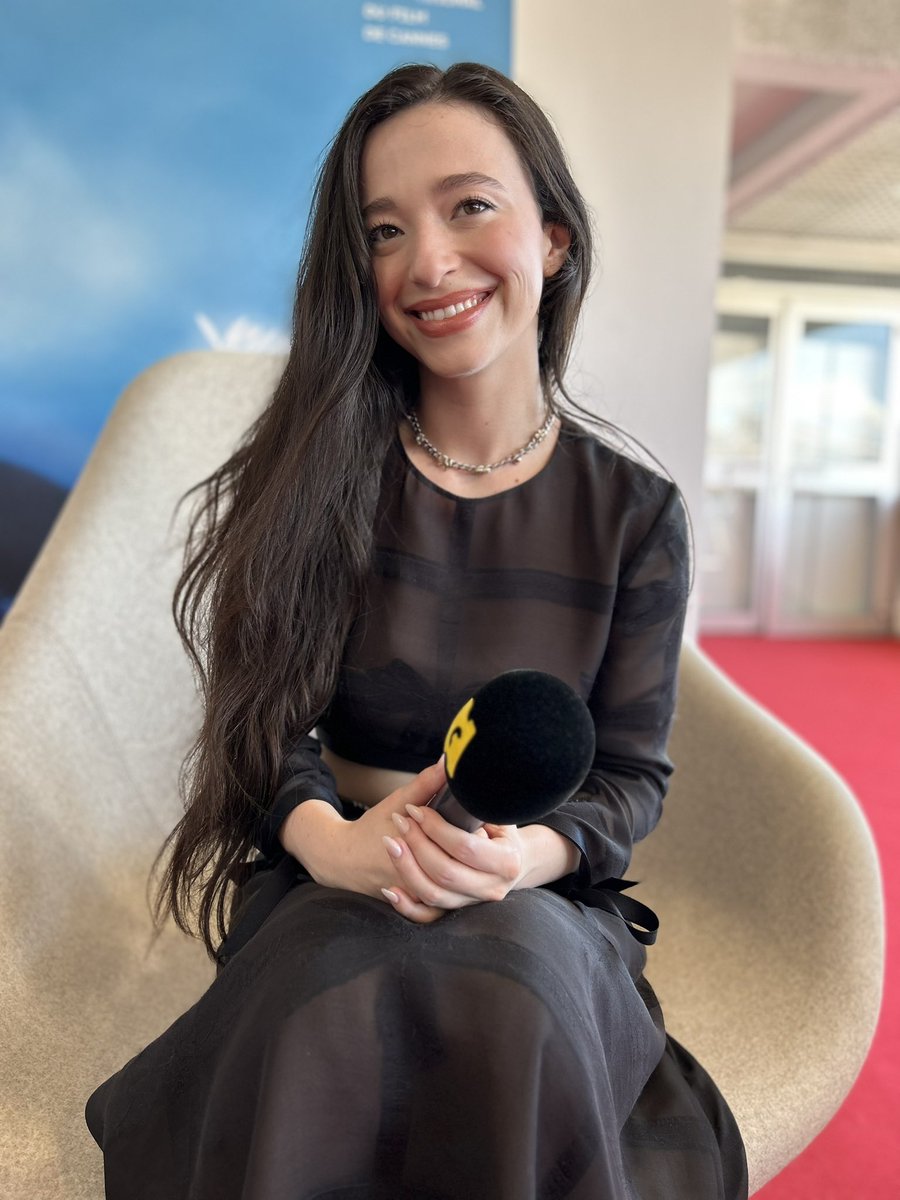 Mikey Madison during the press conference at Cannes Film Festival.