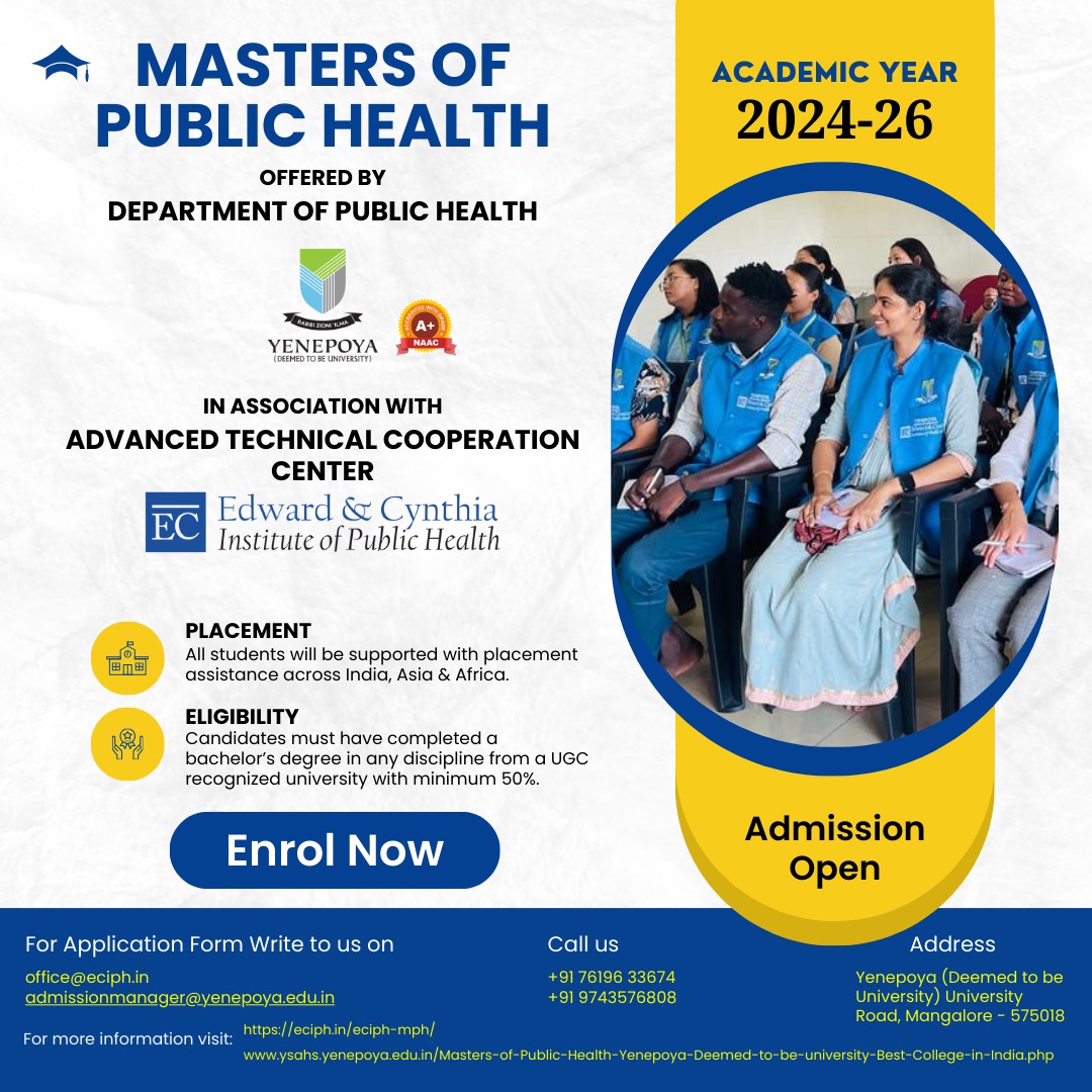Masters of Public Health ( MPH ) - The place to build your life forever. Sign up with us at @eciphofficial