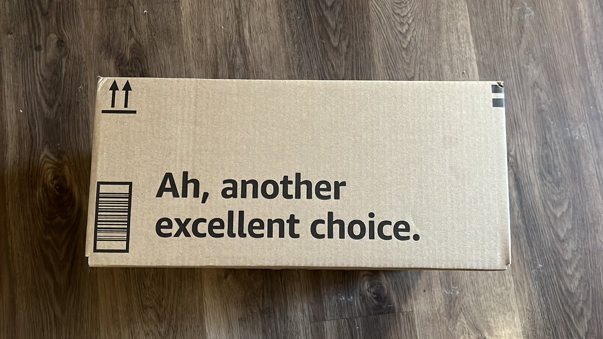 i ordered a bunch of new PC parts and now I feel like Amazon is mocking me for it lmao