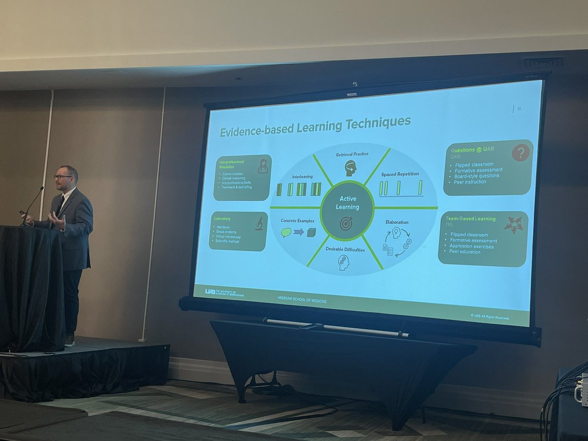 Monica Agarwal MD, MEHP, FACE (@monicaagar21) on Twitter photo Excited to hear James Willig delve into the power of formative feedback, self-reflection EPAs, and <a href="/willsambrooks/">Will Brooks, PhD</a> innovative active learning strategies for preclinical years. Paving the way for future-ready physicians! #MedEd <a href="/UABHeersink/">UAB Heersink School of Medicine</a> <a href="/AFMResearch/">AFMR</a> Excited to hear James Willig delve into the power of formative feedback, self-reflection EPAs, and <a href="/willsambrooks/">Will Brooks, PhD</a> innovative active learning strategies for preclinical years. Paving the way for future-ready physicians! #MedEd <a href="/UABHeersink/">UAB Heersink School of Medicine</a> <a href="/AFMResearch/">AFMR</a>