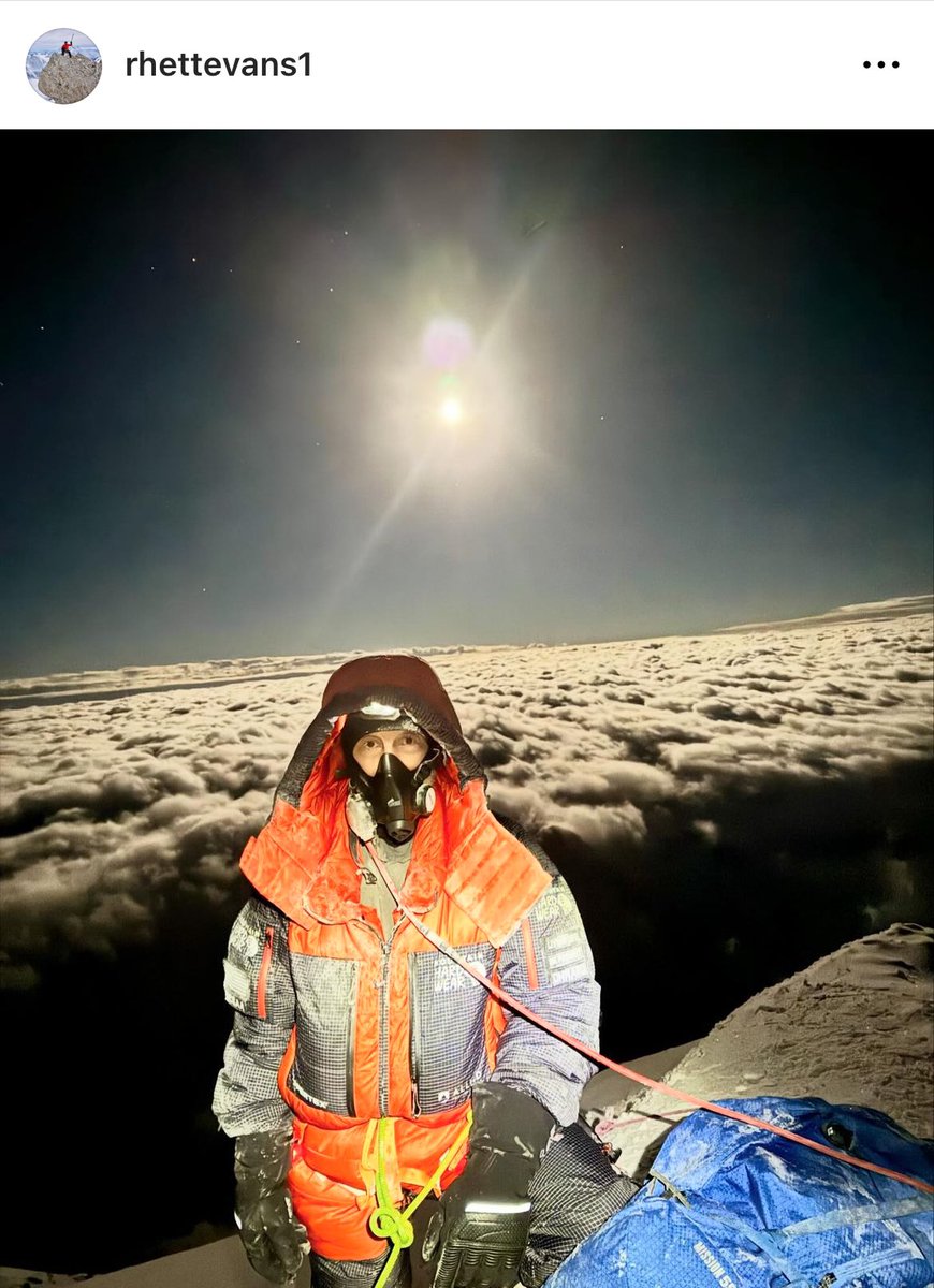 Congratulations to @GCSAACEO, what an accomplishment to stand on top of the world!! Way to go Rhett! #Onward #Everest