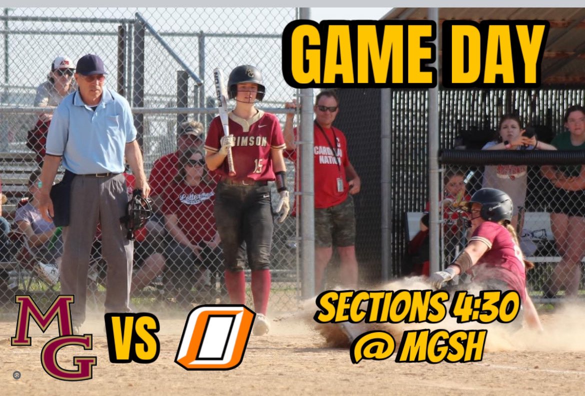 CoachKoltes's tweet image. GAME DAY!

Sections Continue at 4:30 at MG vs Osseo!  Double Elimination for a reason!! #OneGameataTime #CrimsonPride @MGActivities @CCXSports