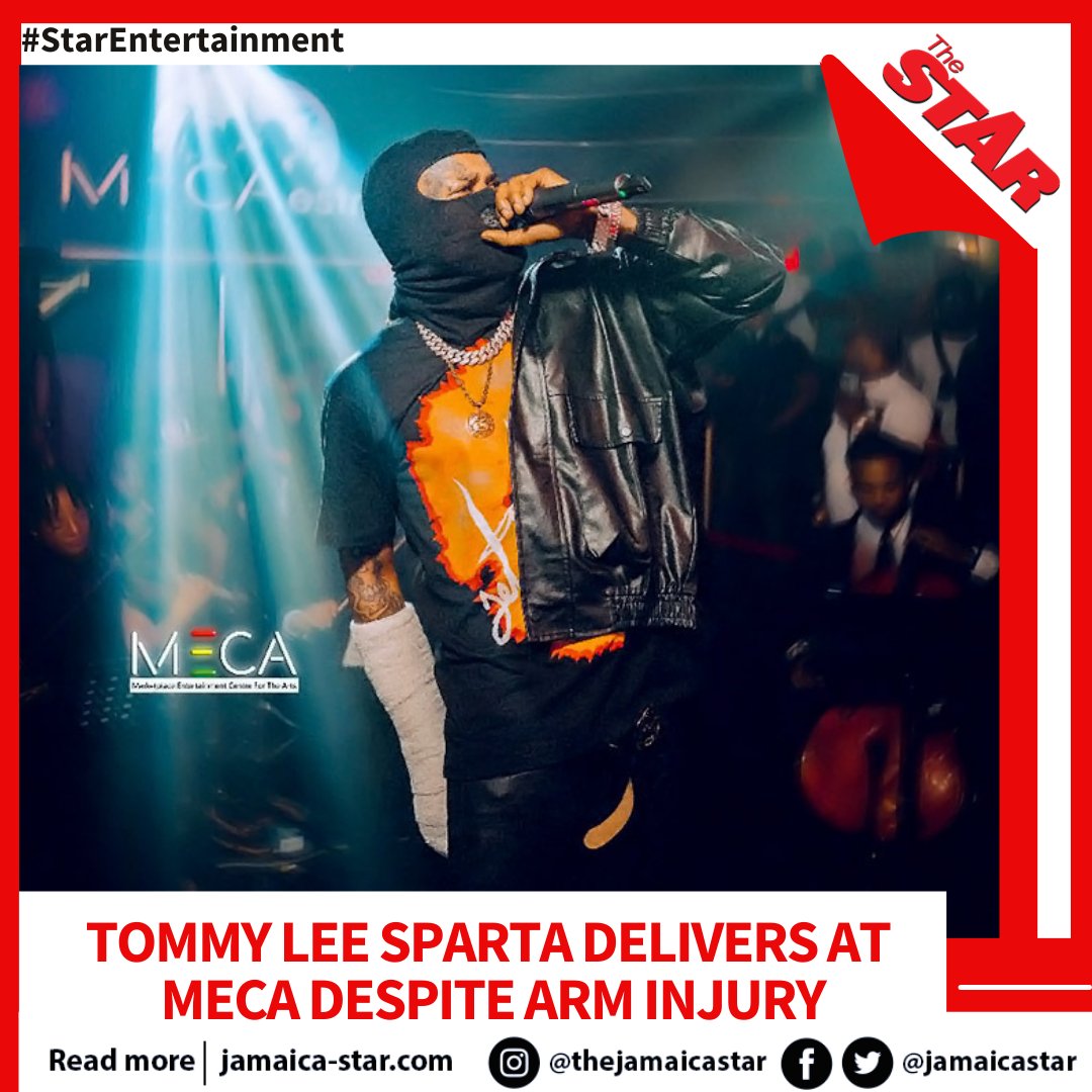 #StarEntertainment: In the wee hours of Labour Day, 'gun fingers' were raised in the air in appreciation of dancehall artiste Tommy Lee Sparta's gothic lyrics, juxtaposed against a live music accompaniment some only previously heard in church. READ MORE:tinyurl.com/ybuy3vcp