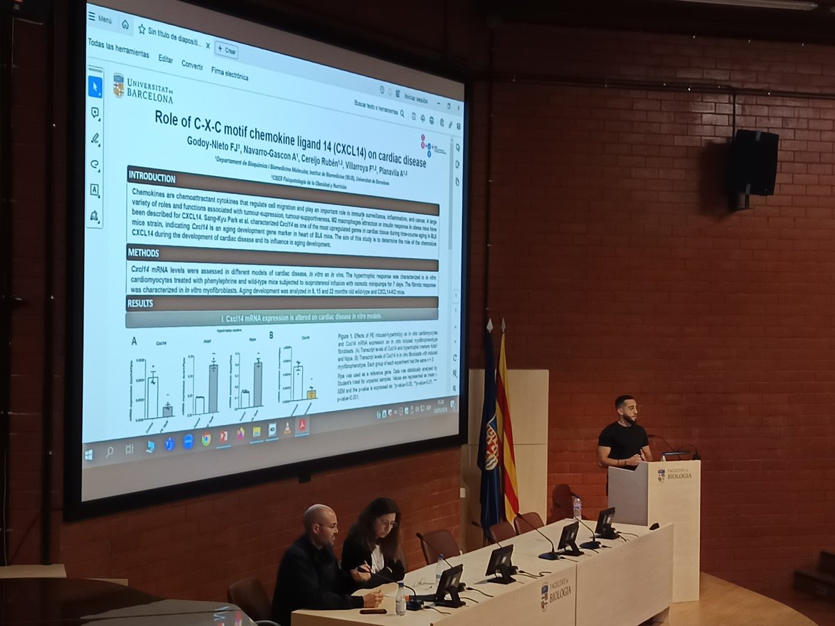 Avui té lloc la reunió del grup de treball en Recerca Bàsica i Traslació Clínica (Cardionet) @catcardio a @BiologiaUB @UniBarcelona