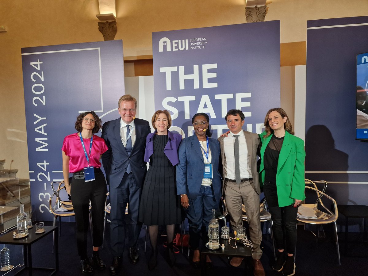 Andrea Calderaro (@andreacalderaro) on Twitter photo It was a great pleasure to chair this panel on "#TechDiplomacy" today at the #SoU2024 <a href="/EUI_EU/">European University Institute</a>. Thanks to the wonderful line of speakers for their insightfull contribution <a href="/SlaughterAM/">Anne-Marie Slaughter🇺🇦</a> <a href="/GiftyUrsula/">Hon.Ursula Gifty Owusu Ekuful</a> <a href="/francesca_bria/">Francesca Bria (@francescabria.bsky.social)</a> Peter Sorensen <a href="/Martina__F/">Martina Ferracane</a> cc <a href="/NewAmerica/">New America</a> <a href="/eu_eeas/">European External Action Service - EEAS 🇪🇺</a> <a href="/mocghana/">Ministry of Comms</a> It was a great pleasure to chair this panel on "#TechDiplomacy" today at the #SoU2024 <a href="/EUI_EU/">European University Institute</a>. Thanks to the wonderful line of speakers for their insightfull contribution <a href="/SlaughterAM/">Anne-Marie Slaughter🇺🇦</a> <a href="/GiftyUrsula/">Hon.Ursula Gifty Owusu Ekuful</a> <a href="/francesca_bria/">Francesca Bria (@francescabria.bsky.social)</a> Peter Sorensen <a href="/Martina__F/">Martina Ferracane</a> cc <a href="/NewAmerica/">New America</a> <a href="/eu_eeas/">European External Action Service - EEAS 🇪🇺</a> <a href="/mocghana/">Ministry of Comms</a>