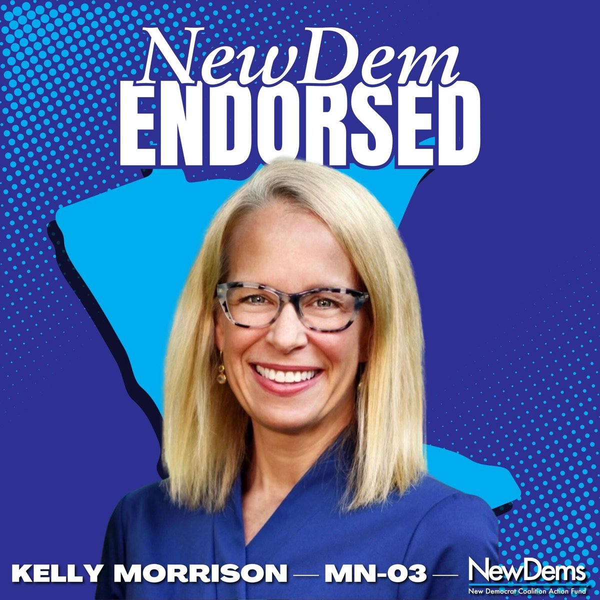 'I believe that our elected officials have a duty to deliver results for the American people that will make a real difference in their lives. 'The NewDem mission to bridge the partisan divide and find real solutions to our nation’s greatest challenges is something that we need