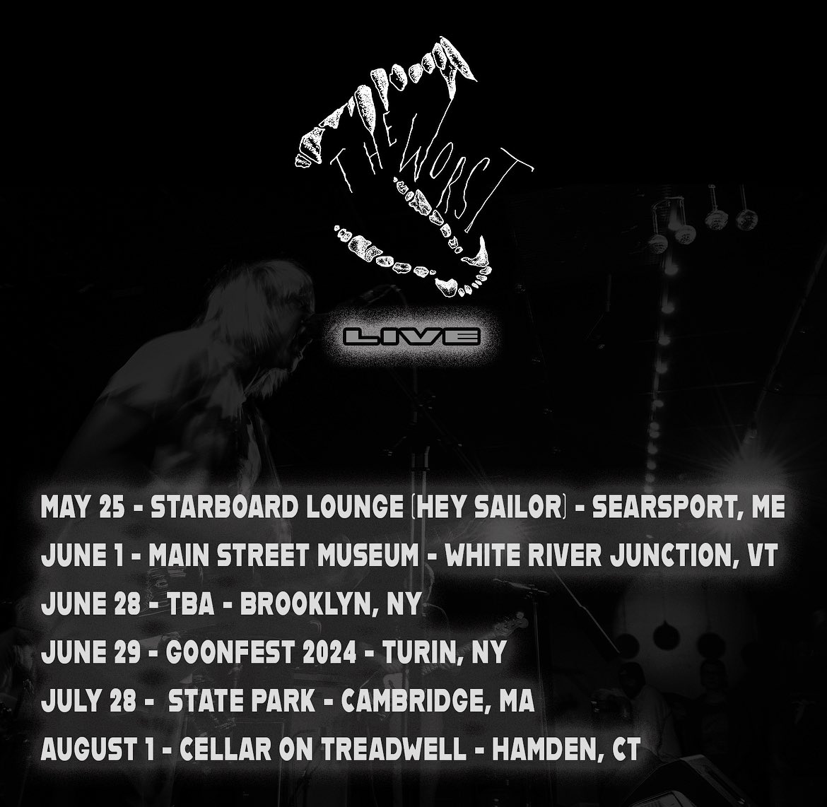 Shows! Info at SOLO.TO/THEWORST 🖤