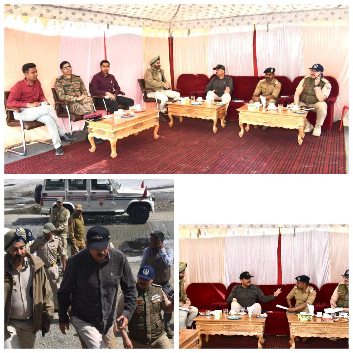 I would like to express my gratitude to ADGP #Ladakh, Dr. S.D. Singh Jamwal, IPS, for holding a productive meeting with all stakeholders on Zojila Traffic issue to improve the traffic flow between Sonamarg and Meenamarg Drass.

I am hopeful that this meeting will lead to