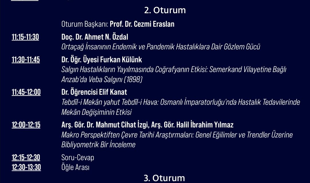 İstanbul Üniv. Tarih Araştırmaları Merkezi'nin düzenleyeceği TARİH BOYUNCA İNSAN VE TABİAT İLİŞKİSİ SEMPOZYUMU için 29 Mayıs'ta İstanbul Üniversitesi'nde olacağım.