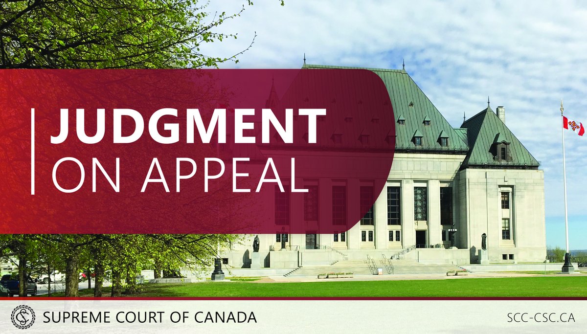 The Court has dismissed the accused’s appeal and allowed the Crown’s motion in part in R. v. T.W.W. It ruled a trial court was right to refuse evidence of prior sexual activity in a sexual assault case: scc-csc.ca/case-dossier/c…. #cdnlaw