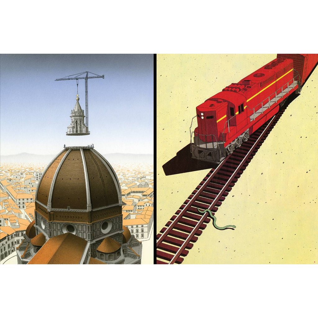 graphisinc's tweet photo. Enter the surreal world of Guy Billout and discover how he transforms everyday scenes with mind-bending twists. Explore his meticulous, thought-provoking illustrations in the latest Graphis Journal blog.
https://t.co/UXpaE0UXzr
#Art #Surrealism #GraphisJournal #Illustration https://t.co/MJ28yVT1MI
