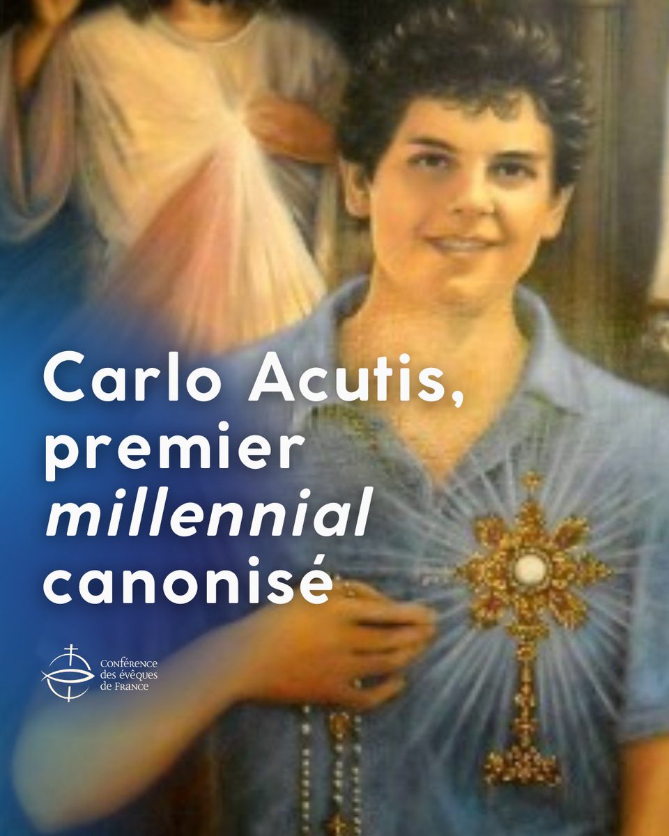 C’est la reconnaissance d’un second miracle attribué à l'intercession du bienheureux Carlo Acutis qui a ouvert la voie à la canonisation de ce jeune italien, modèle d'une vie de foi intense, décédé à l'âge de 15 ans. Bienheureux Carlo, 'geek de Dieu', prie pour nous !