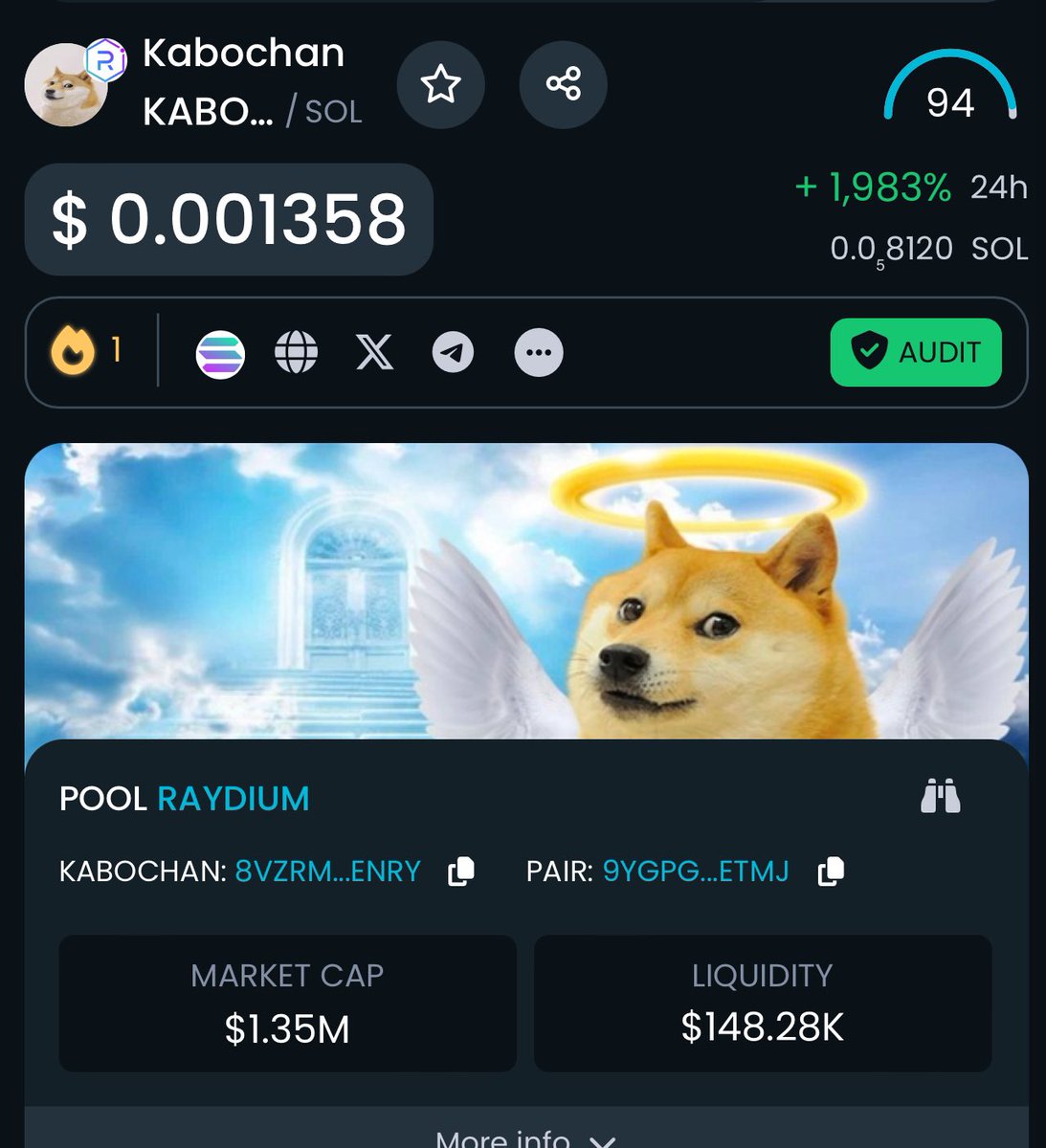 KABOCHAN ON SOL tweet media