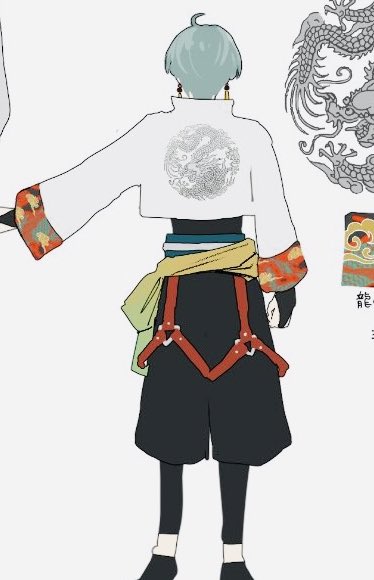 「male focus sash」 illustration images(Latest)