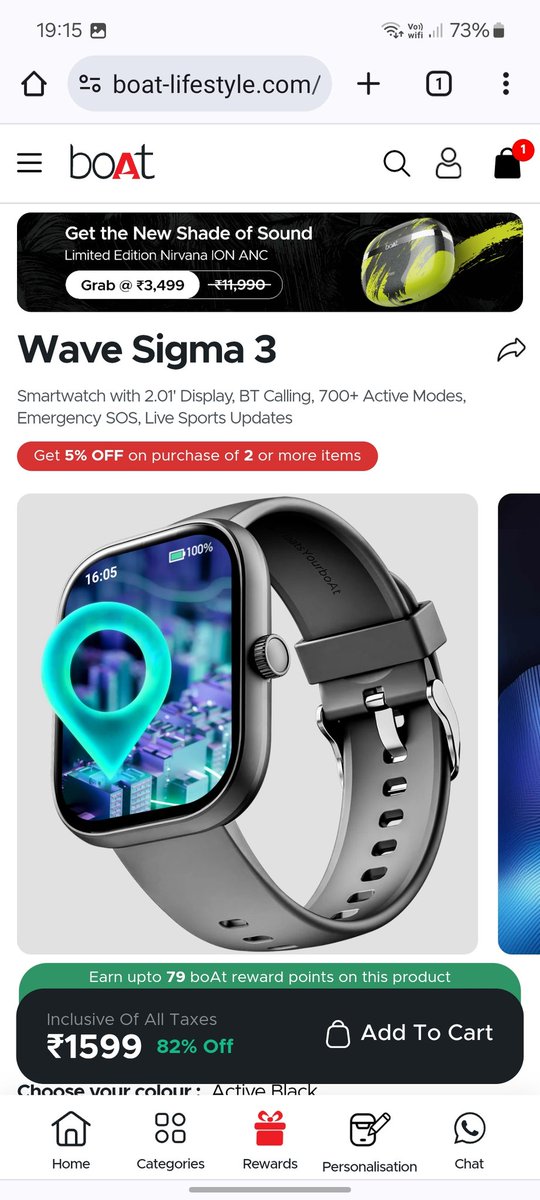 AnkitGTech's tweet image. Dear @RockWithboAt @amangupta0303 
I noticed a discrepancy on your website. The starting page displays a price of  Rs 1099 but upon clicking the product, it shows Rs 1599 Could you please clarify this inconsistency? 🤔
 #CustomerFeedback #PricingIssue
