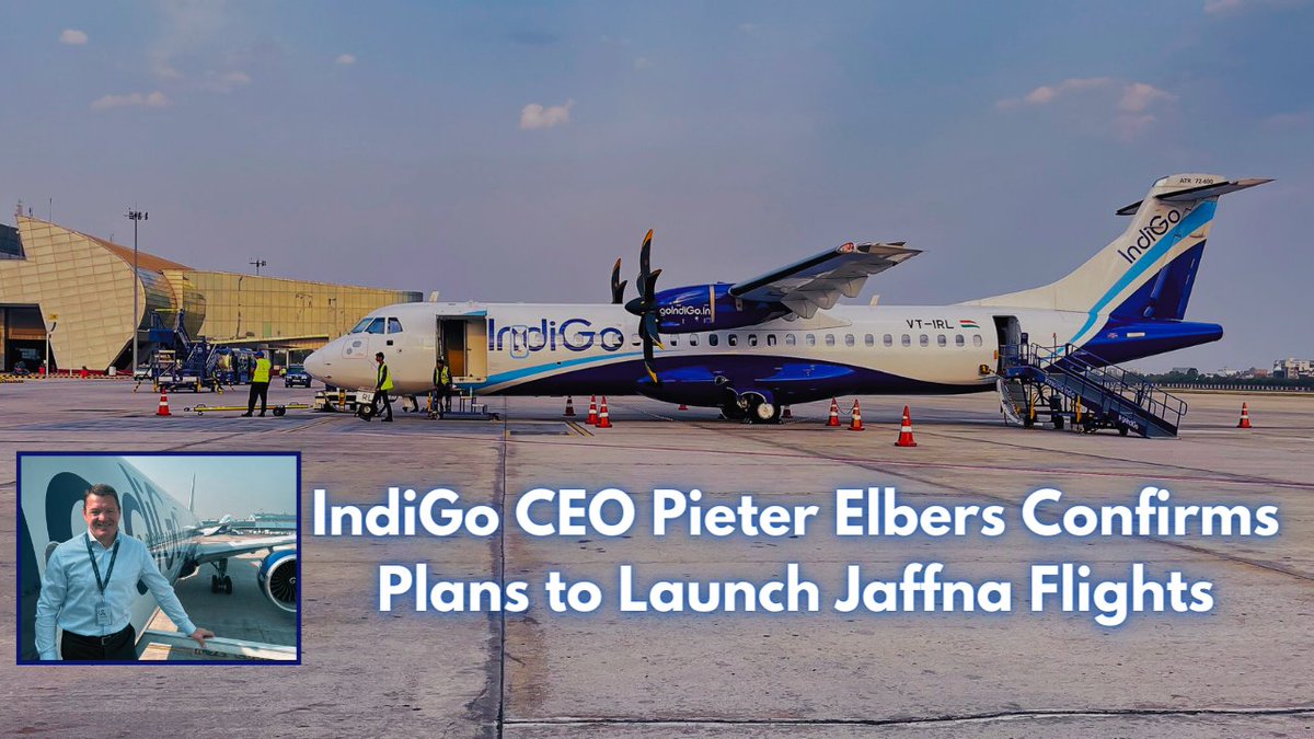 IndiGo CEO Pieter Elbers to @EconomicTimes: 🔷In the coming time, 6E has one international destination in the pipeline: Jaffna. 🔷Last year, we added seven international destinations. 🔷In the first half of August, we will unveil what the business class process will look like