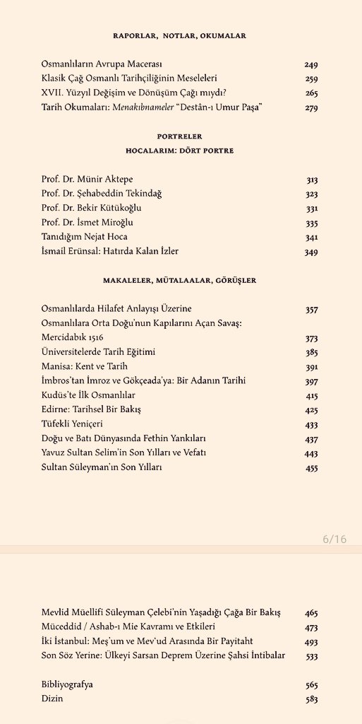 📚YENİ

💬 “Osmanlıcayla tanışmam adeta benim hayata bakışımı temelinden değiştirdi. Bana kültürel anlamda geçmişten gelen canlı bir ses gibiydi.”

🔎Derkenâr, Prof. Dr. Feridun Emecen'in kitaplarına girmemiş yazıları, notları ve söyleşilerinden bir seçki...

İçindekiler için👇
