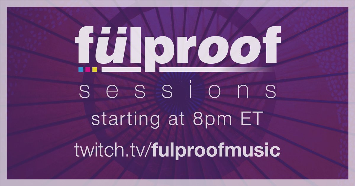 fülproof sessions #streaming on #Twitch tonight from 8-11pm EDT! Come hang out and kick off the weekend with some groovy tunes! twitch.tv/fulproofmusic 

#deephouse #organichouse #progressivehouse #melodictechno #melodichouse #electronica #djset #djmix #fulproofmusic