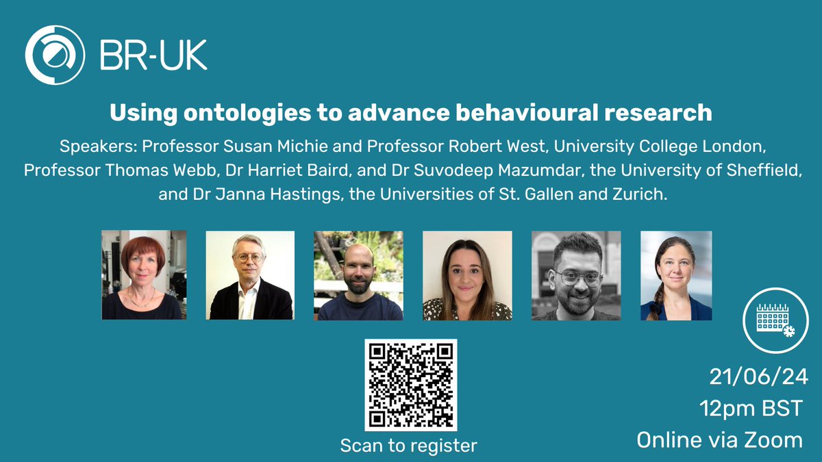 Thank you to those who joined today’s Webinar! 😀 Don’t worry if you missed it; the recording will be on our YouTube channel shortly. 

Register now to join the next Webinar “Using ontologies to advance behavioural research”
 📅 21st June
 🕛 12pm BST
us02web.zoom.us/webinar/regist…