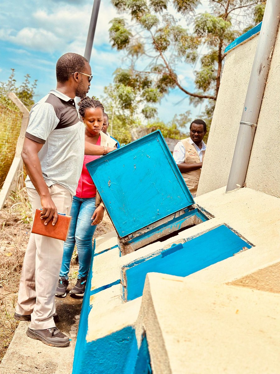 GIZWatSSUP's tweet photo. 🚰 As we end the month, our HoP joined us for Joint Field Inspection to the HYT Latrine works and Water Supply Systems in Lots 3, 4, 5, and 6, alongside Staff from the Northern Umbrella of Water and Sanitation. This was in preparation for the Lots hand over. 
 #WaterSanitation https://t.co/JJvI3Wrh7r