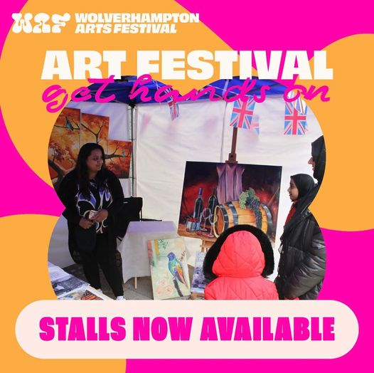 Book your stall now and join Wolverhampton arts festival, perfect place to immerse yourself into the art world and sell your work! 🤩
There's still a few spaces left! 
Book now using this link: wolverhamptonartsfestival.co.uk

bit.ly/WhatsOnMander