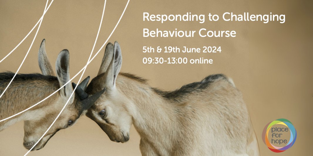 Are you looking for positive ways to deal with high conflict behaviour? Join our online course 'Responding to Challenging Behaviour' 5th &amp; 19th June 9:30-13:00
forms.gle/aYwvzPPxxfJAfp…
**Funded places are available for many Church of Scotland members, please apply for details.**