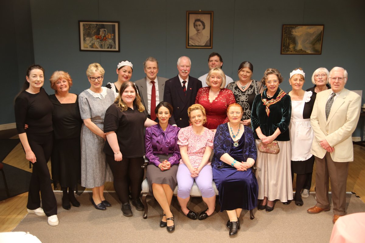 Thank you so much to all of the @hoghtonplayers for supporting us through their latest production, Terence Rattigan's Separate Tables 🤗🎭 They (and their generous audiences!) raised a wonderful £550 for us through their charity raffle! ❤️
