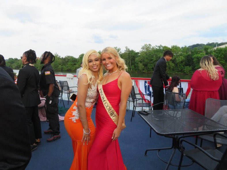 Gia and <a href="/Hannah42484661/">Hannah Pugliese</a> #PROM2024 #ONETRIBE #SISTERHOOD